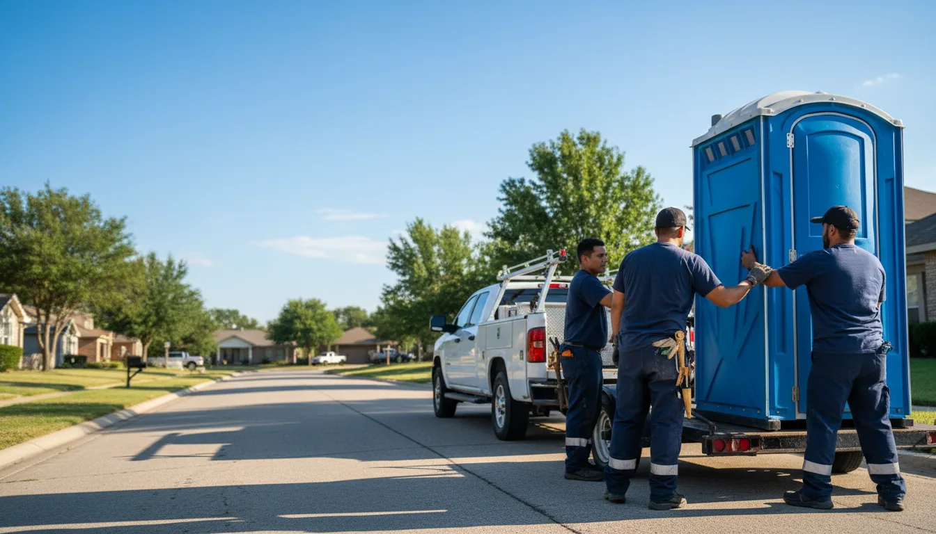 Portable Toilet Rental in Athens, OH near me
